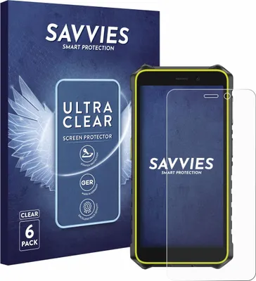 Produktbild von 6x Für Ulefone RugKing 2 Pro Schutzfolie Savvies Displayschutz Display Schutz Folie Klar Transparent