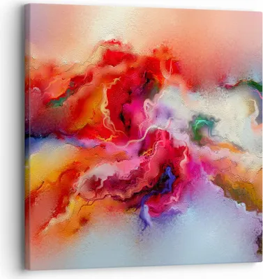 Produktbild von Bild auf Leinwand - Leinwandbild - Abstraktion modern - 30x30cm - Wand Bild - Wanddeko - Wandbilder - Leinwanddruck - Bilder - Kunstdruck - Wanddekoration - Leinwand bilder - Wandkunst - AC30x30-4035