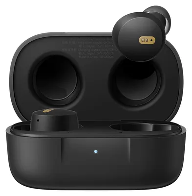 Zdjęcie produktu dla BASEUS Bowie E18 Bezprzewodowe słuchawki Bluetooth z ładowarką TWS Buds Bezprzewodowy zestaw słuchawkowy z mikrofonem w kolorze czarnym