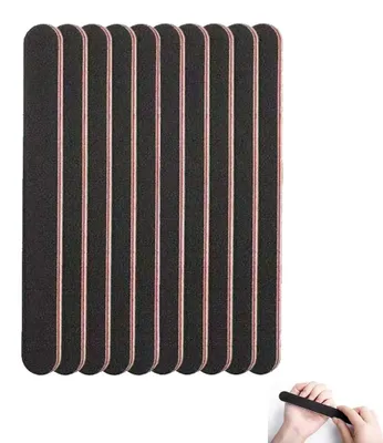 Imagen del producto de Lima de uñas doble cara - Grano 100/180 - 10 unidades - Profesional