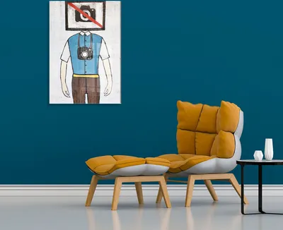 Produktbild von Wallity, UV-599 - 45 x 65, Dekorative Malerei aus gehärtetem Glas, Mehrfarbig, 100 % gehärtetes Glas, 45 x 65 cm