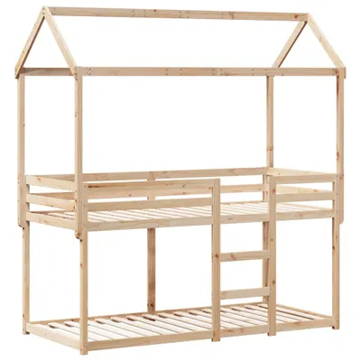 Immagine prodotto di Letto a Castello senza Materasso 90x190 cm Legno di Pino