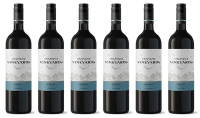 Produktbild von 6x Trapiche Merlot 12,5% 0,75L (Arg)