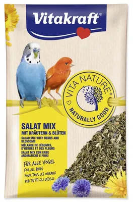 Productafbeelding van Vitakraft Vogel Salat Mix, aanvullend voer, kruiden, 10 gram