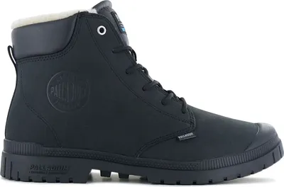 Produktbild von Palladium SP20 Cuff Waterproof Leather In Black Black – 10 UK - 44.5 EU - 11M/12.5F US / Black Black