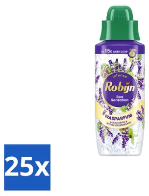 Image de 25 flacons de parfum pour lessive Robijn Intense Spa Sensation, 342 ml - Pack économique - 25 pièces