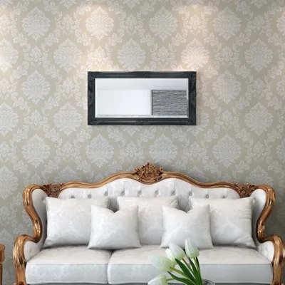 Immagine prodotto di Specchio da Parete Stile Barocco 100x50 cm Nero