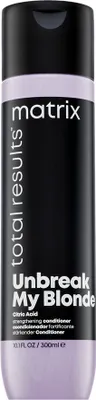 Produktbild von Matrix Total Results Unbreak My Blonde Strengthening Conditioner kräftigender Conditioner für blondes Haar 300 ml