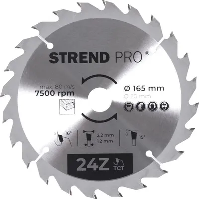 A close-up, studio shot of a circular saw blade.