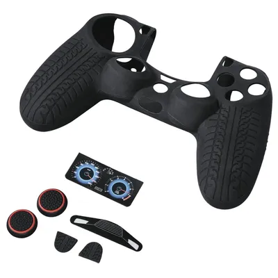 Zdjęcie produktu dla Hama Racing Set, PlayStation 4, Zestaw ochronny, Czarny, 7 szt.