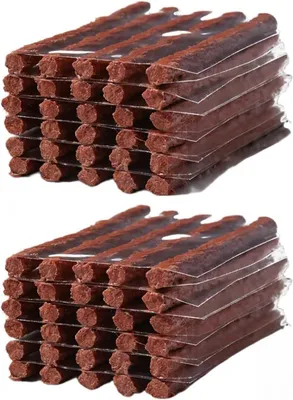 Obrázek produktu pro Sada záplat na pneumatiky, 60 kusů, rozměr 100 mm x 6 mm, pro automobily a jízdní kola, samolepicí