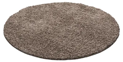 Produktbild von Hochflorteppich Einfarbig Weich Flauschig Waschbar Strapazierfähig | Wohnzimmer Fußbodenheizung geeignet | RHEIN – Kadima Design