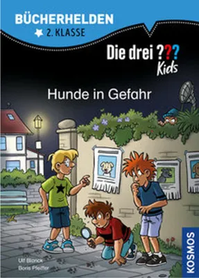 Obrázok produktu pre Die drei ??? Kids, Bücherhelden 2. Klasse, Hunde in Gefahr