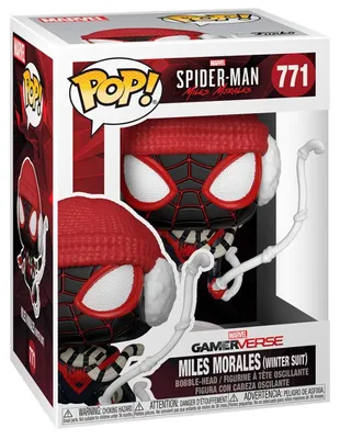 Image de Figurine Funko POP Spider-Man Miles Morales 771 Miles Morales (winter suit)