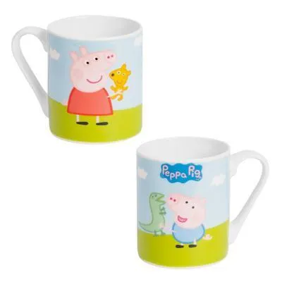 Zdjęcie produktu dla Peppa Pig – kubek „Peppa i George” 230 ml, porcelana