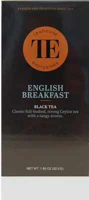 Produktbild von TE Luxury Teahouse Exclusive English Breakfast 15 x 3,5g Tee