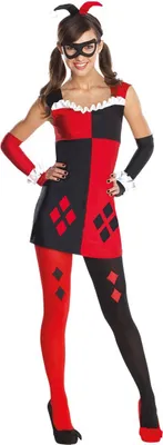 Produktbild von Batman Harley Quinn Kindergröße: 140-146