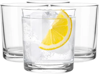 Produktbild von Niedriges Wasserglas aus robustem Glas, 160 ml, spülmaschinenfest, transparent