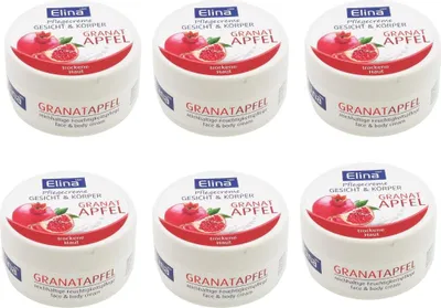 Produktbild von 6 St. x 150 ml Elina Granatapfel Hautpflegecreme