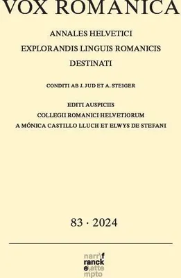 Produktbild von Vox Romanica 83 (2024)