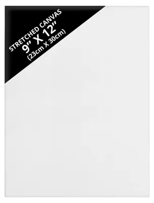 Produktbild von Belle Vous 7er Pack Leere Leinwand Canvas Set – 23 x 30 cm Vorgespannte Weiße Künstler Panel Leinwand zum Bemalen - Geeignet für Acryl und Öl Malerei
