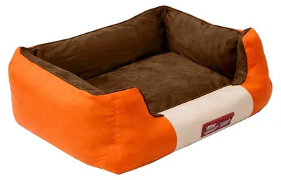 Image de Lit Rectangulaire Pour Animaux De Compagnie L Orange (30)