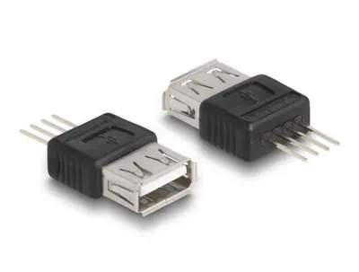 Image de DELOCK Adapter USB 2.0 Typ-A Buchse > 4 Pin