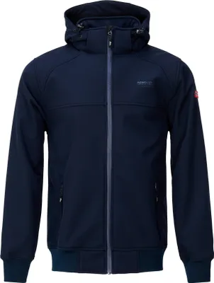 Produktbild von Nordberg Viktor - Softshell Outdoor Sommerjacke Herren - Dark Navy - Größe XL