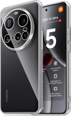 Immagine prodotto di Cover protettiva per Xiaomi 15 Ultra Case Cover trasparente sottile Clear Case