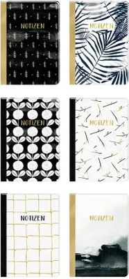 Image de Notizhefte - All about black & white - DIN A5. 1 Exemplar, Motiv nicht frei wählbar
