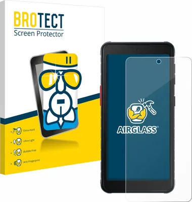 Produktbild von BROTECT Schutzglas für Samsung Galaxy XCover 5 Enterprise Edition Schutzfolie Panzer Folie Glas Display Schutz klar