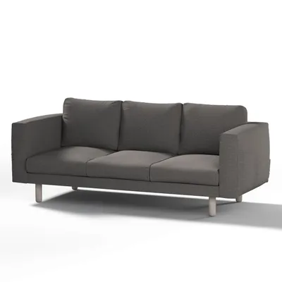 Produktbild von Dekoria Bezug für Norsborg 3-Sitzer Sofa, dunkelgrau, Norsborg 3-Sitzer Sofabezug
