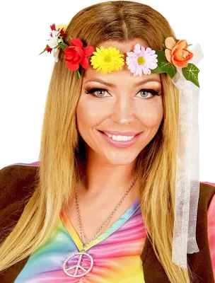 Immagine prodotto di Cerchietto hippie - Cerchietto per costumi di Carnevale