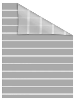 Produktbild von Lichtblick Fensterfolie selbstklebend, Sichtschutz, Streifen - Grau Weiß Streifen 100 x 100 cm (B x L)
