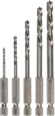 Produktbild von PRO Wood HSS Holzspiralbohrer Set. 5-tlg.