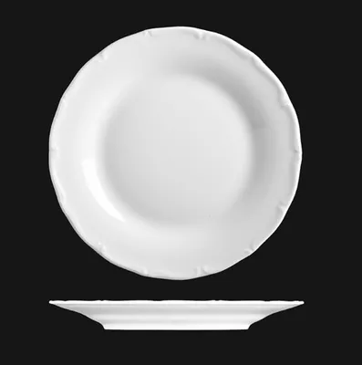 Obrázok produktu pre Tanier 27 cm, biely porcelán, Verona, G. Benedict