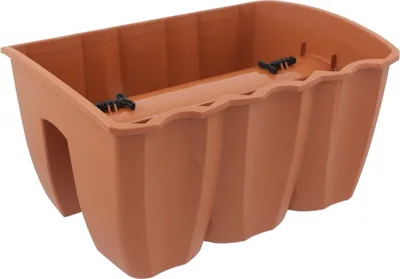 Produktbild von Prosperplast 12l Crown Collection 39.3x27.8x20.1 Cm Blumentopf Orange  Orange One Size