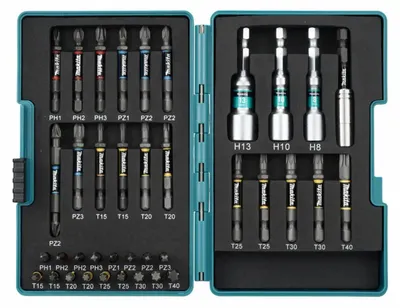 Immagine prodotto di Set di punte Makita Torsion da 38 pezzi. Impact Premier - E-26179