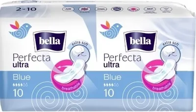 Zdjęcie produktu dla Bella Perfecta, Ultra Blue, Podpaski ze skrzydelkami, 20 sztuk