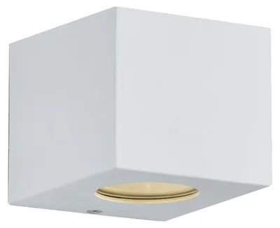 Immagine prodotto di Reality Leuchten - Applique da esterno a LED Cordoba, bianco opaco, luce verso l'alto e verso il basso