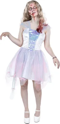 Produktbild von Zombie Prinzessin Kostüm Größe: 32-34