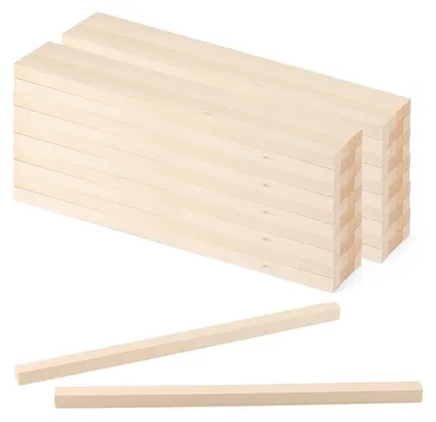 Obrázok produktu pre 100 kusov drevených kolíkov pre kreatívne projekty