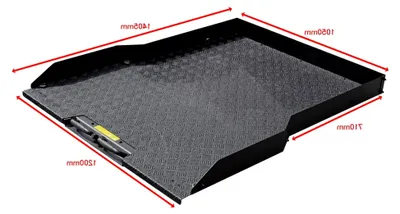 Produktbild von Ausziehbare Ladeflächenschublade aus Aluminium schwarz für Pickup