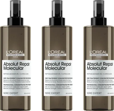 Produktbild von Serie Expert Absolut Repair Molecular Pre-Treatment 3x190 ml