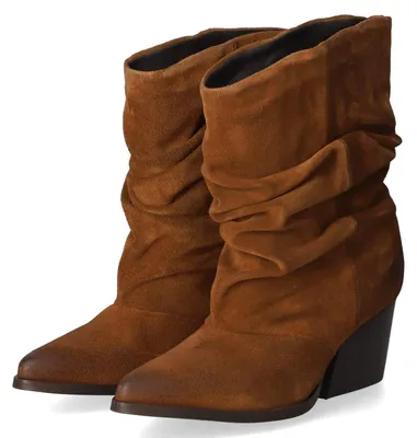 Produktbild von Apple of Eden Damen Stiefeletten PILAR Braun Rauleder Größe: 41