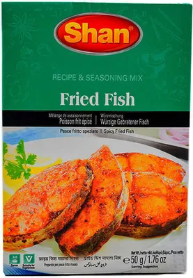 Produktbild von Shan Fried Fish Gewürzmischung – Würzige Mischung für gebratenen Fisch, 50 g
