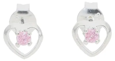 Produktbild von Kinderohrstecker Silber 925 Rhodiniert mit Zirkonia JL16-06-0786