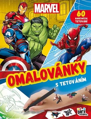 Immagine prodotto di Colorare con i tatuaggi Marvel