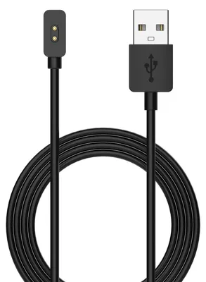 Produktbild von Für Xiaomi Smart Band 8 Active USB Port 1 Meter Smart Watch Charging Ladekabel Schwarz
