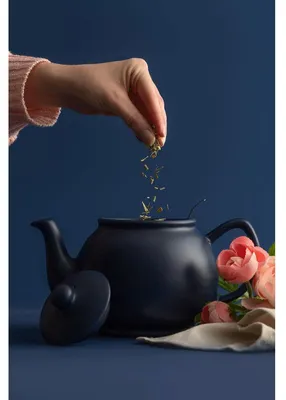 Produktbild von Price & Kensington Teekanne mit Teesieb 1,1 ltr. 6 Tassen matt blau